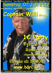 Hein-Blöd-Party mit Stargast Willi Girmes